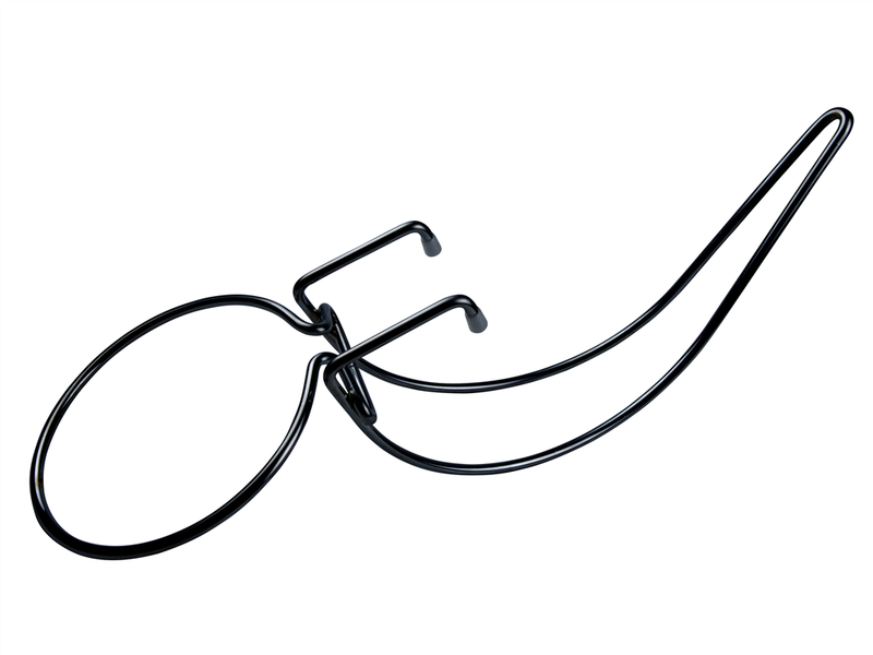 Portasecchiello Filo 18 cm Nero - Filtex