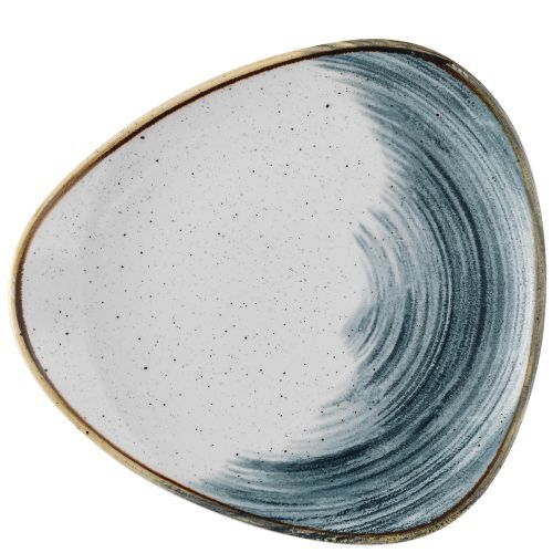 Piatto Triangolare 26,5 Cm Stonecast Accents Blueberry - Churchill
