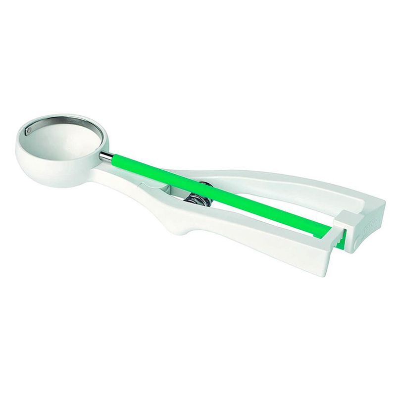 Porzionatore Gelato 1/40 4,5 cm Astina Verde Bianco - Piazza