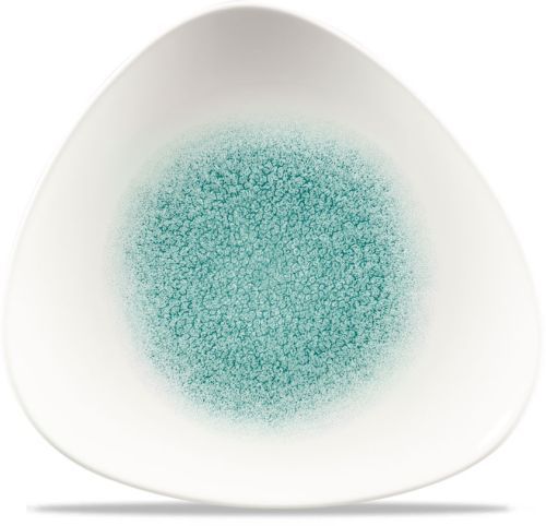 Piatto Triangolare 24,5 Cm Studio Prints Raku Jade Grey - Churchill