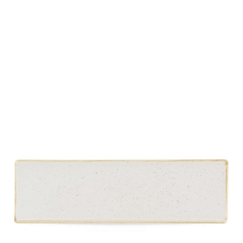 Piatto Rettangolare 30X9cm Stonecast Barley White - Churchill