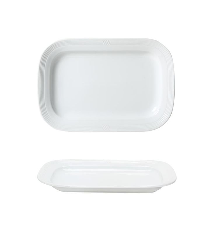 Piatto Rettangolare 23 x 15 cm Forma 19 - Royal Porcelain