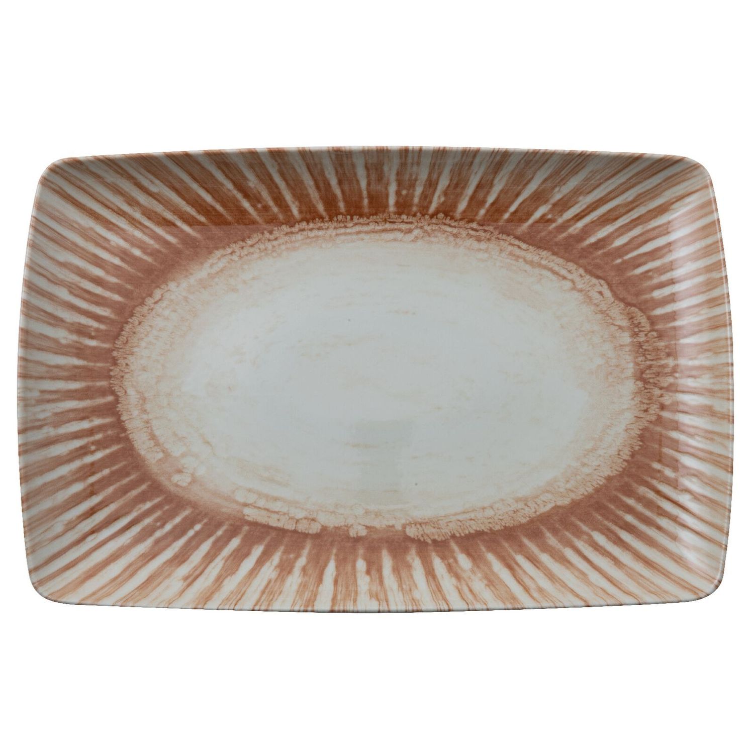 Piatto rettangolare 35 x 22 cm Sunlight Red - Arthur Krupp