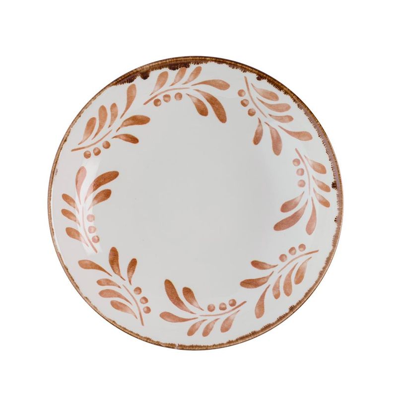 Piatto piano coupe 21,7 cm Harvest Mediterranean Terracotta - Dudson