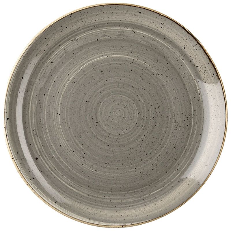 Piatto Piano Coupe 28,8 Cm Stonecast Peppercorn Grey - Churchill