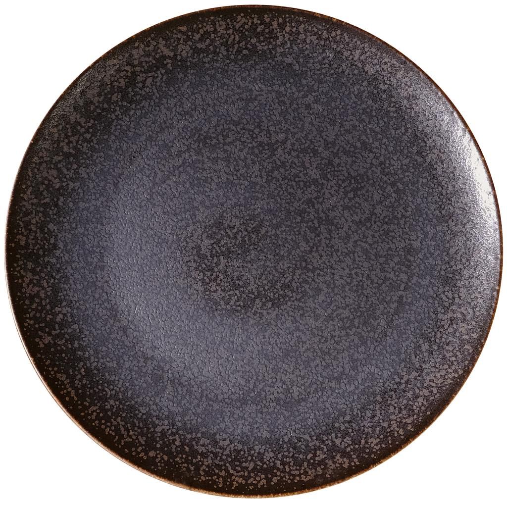 Piatto Piano Coupe 32 cm Marrone Saturno Powerful - Costa Verde
