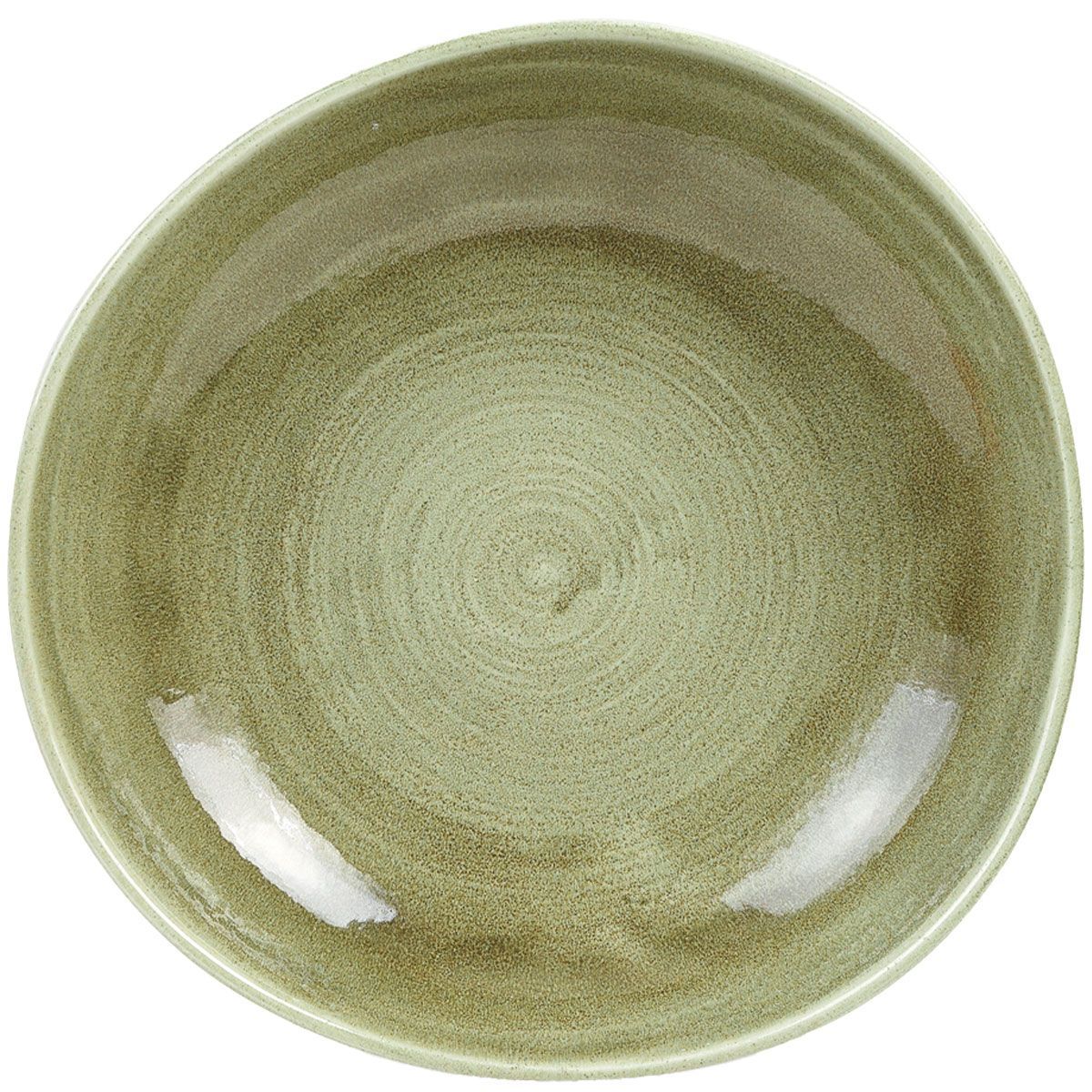 Piatto Piano Organic 28,6 Cm Stonecast Patina Burnished Green - Churchill