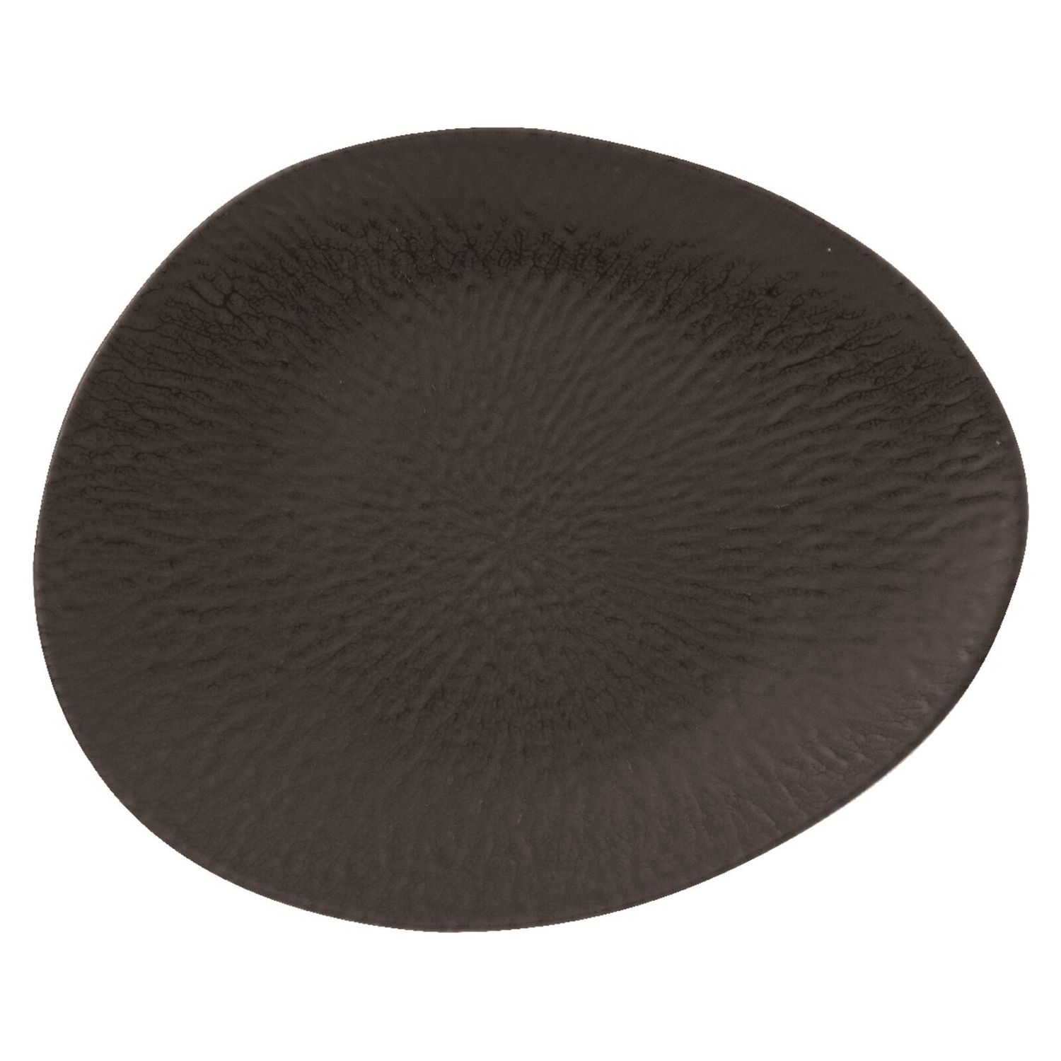 Piatto piano organico 31 x 26 cm Onyx - Arthur Krupp