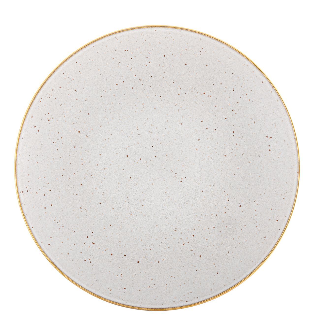 Piatto Presentazione 32 Cm Gold Stone White - Vista Alegre