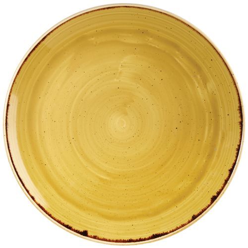 Piatto Piano 28,8 Cm Stonecast Mustard Seed Yellow - Churchill