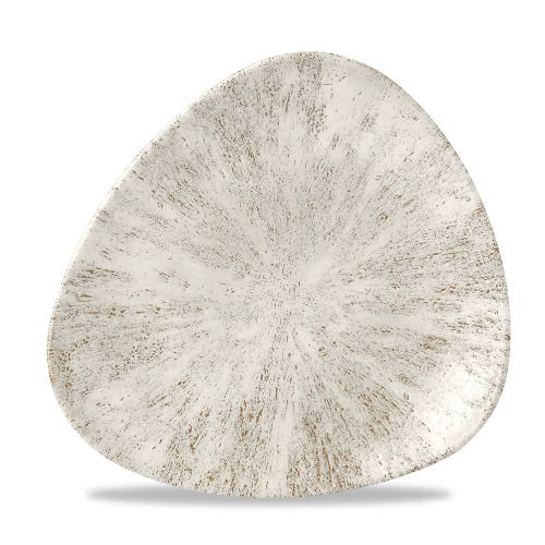 Piatto Triangolare 22,9 Cm Studio Prints Stone Agate Grey - Churchill