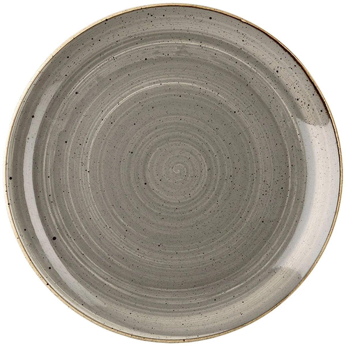 Piatto Piano Coupe 16,5 Cm Stonecast Peppercorn Grey - Churchill