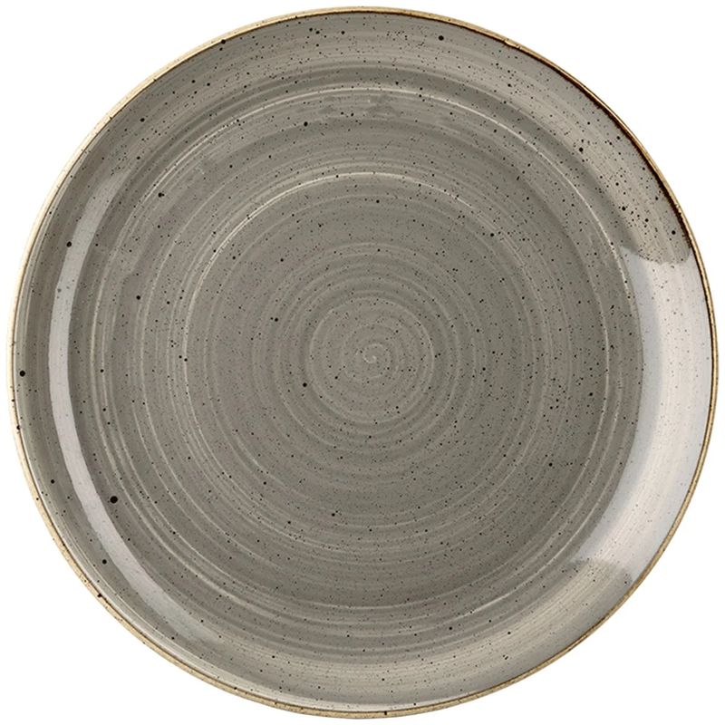 Piatto Piano Coupe 16,5 Cm Stonecast Peppercorn Grey - Churchill