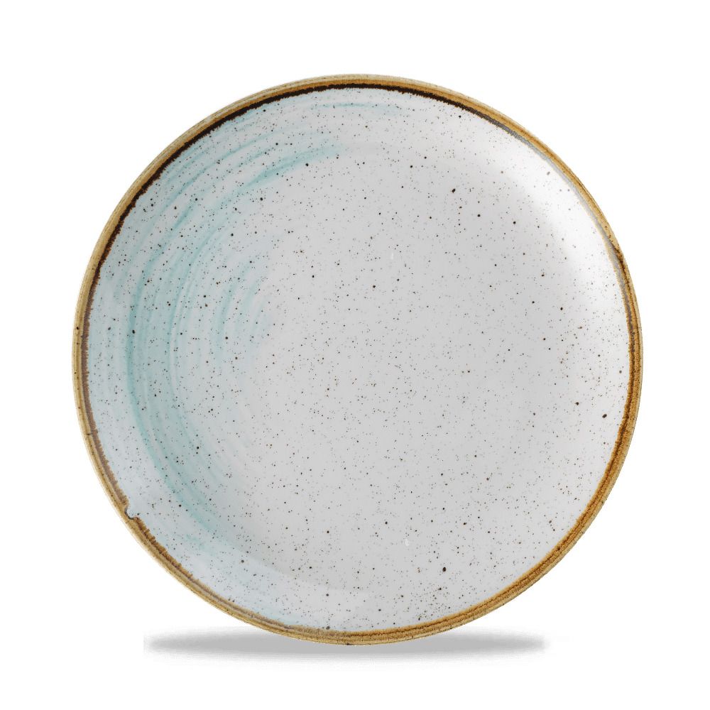 Piatto Piano Coupe 21,7 cm Accents Evolve Stonecast Duck Egg - Churchill