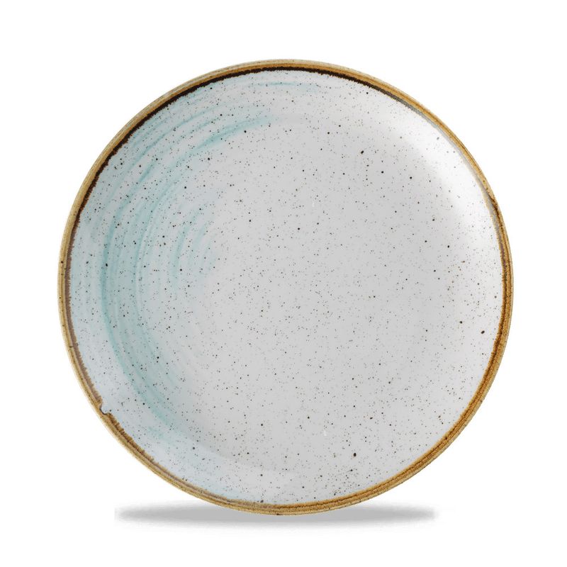 Piatto Piano Coupe 21,7 cm Accents Evolve Stonecast Duck Egg - Churchill