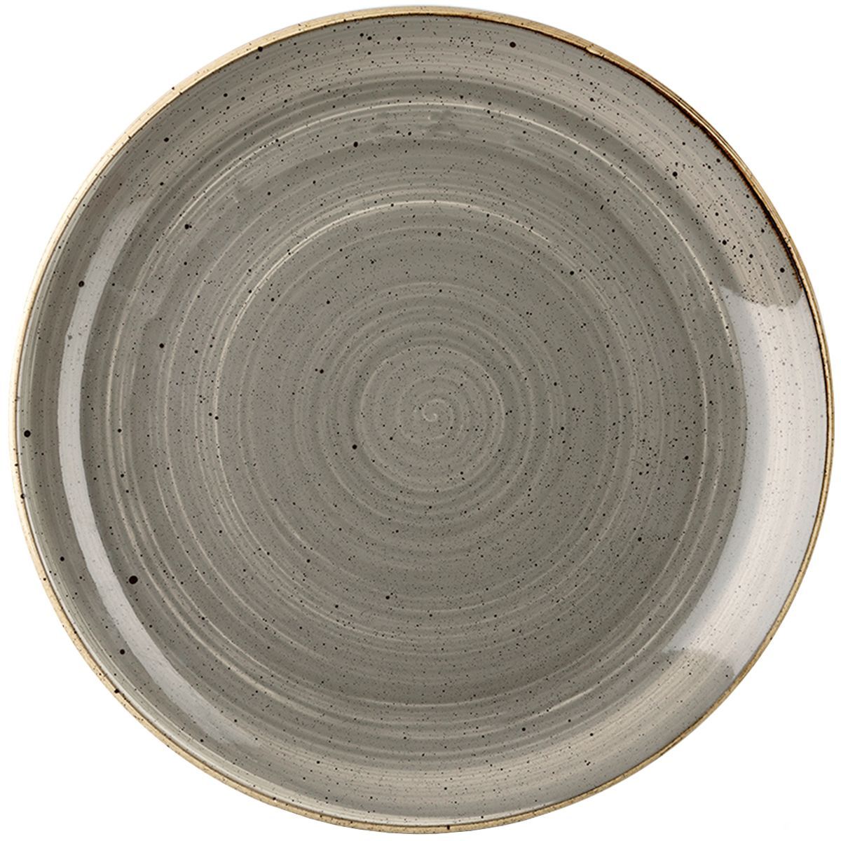 Piatto Piano Coupe 21,7 Cm Stonecast Peppercorn Grey - Churchill