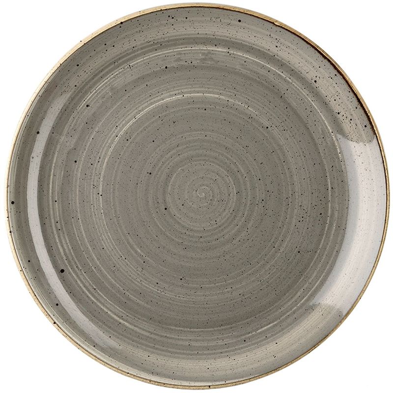 Piatto Piano Coupe 21,7 Cm Stonecast Peppercorn Grey - Churchill