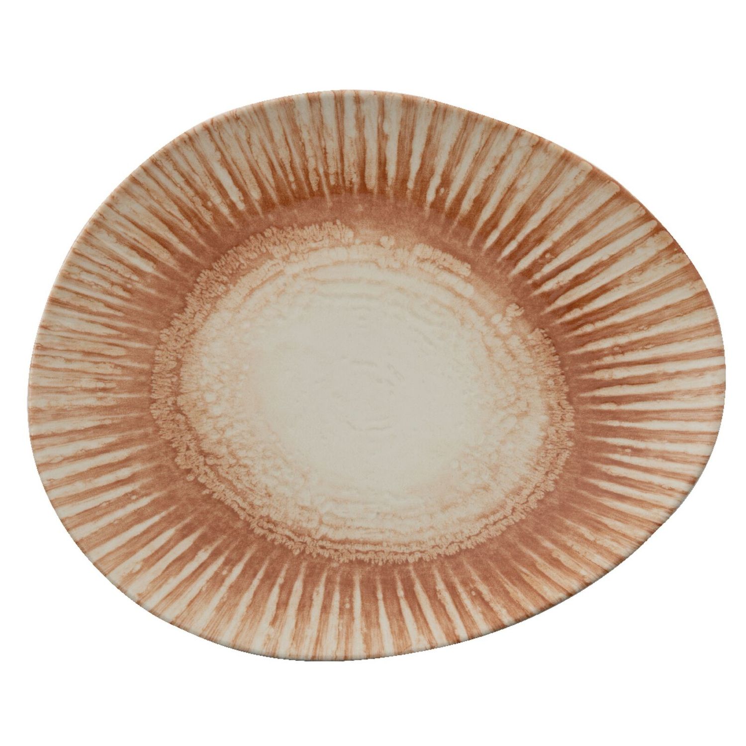 Piatto piano organico 31 x 26 cm Sunlight Red - Arthur Krupp