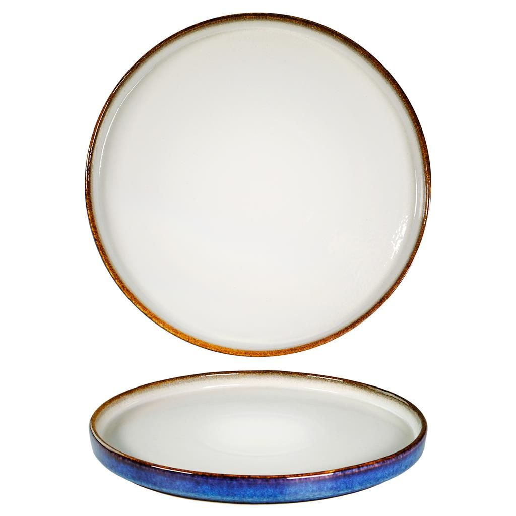 Piatto Piano 27,5 cm Orilla Azzurro - Tirolix