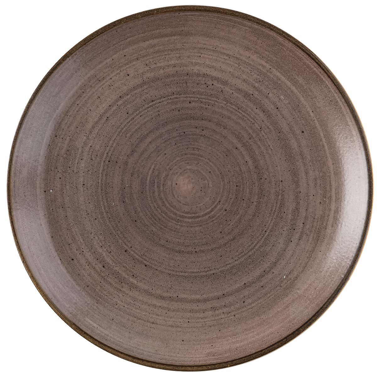 Piatto Piano 28,8 Cm Stonecast Raw Brown - Churchill