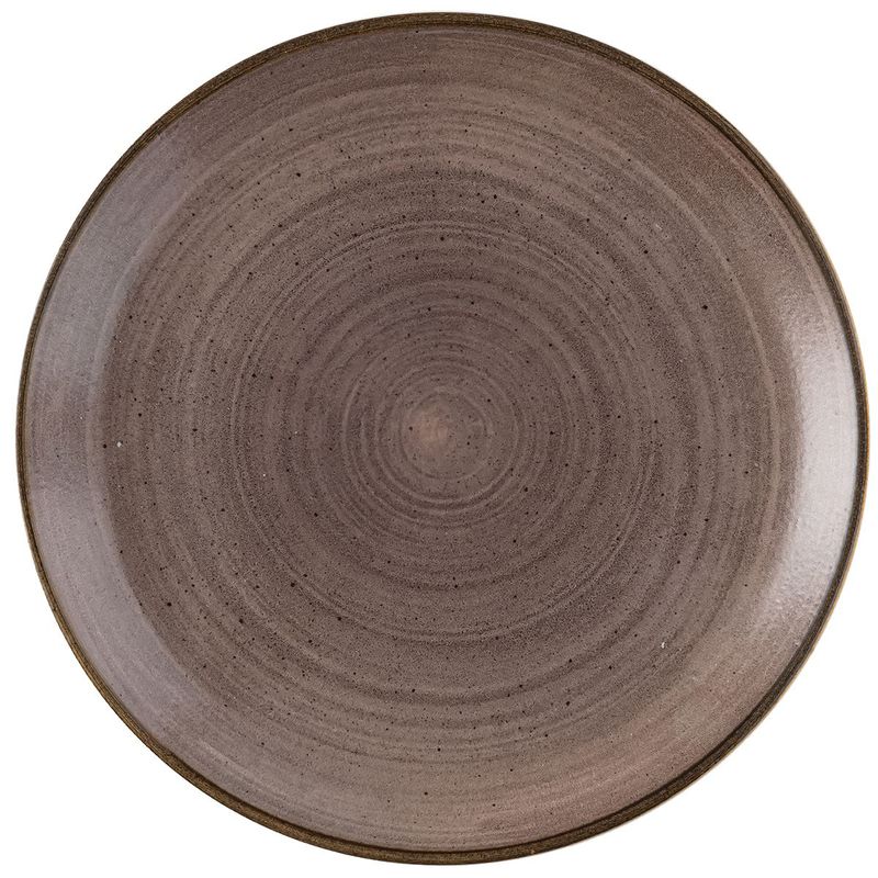Piatto Piano 28,8 Cm Stonecast Raw Brown - Churchill