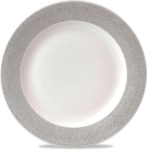 Piatto Piano 30,5 Cm Isla Spinwash Shale Grey - Churchill