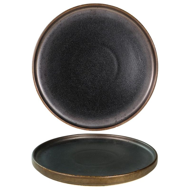 Piatto Piano 30 cm Tabaco Marrone - Tirolix