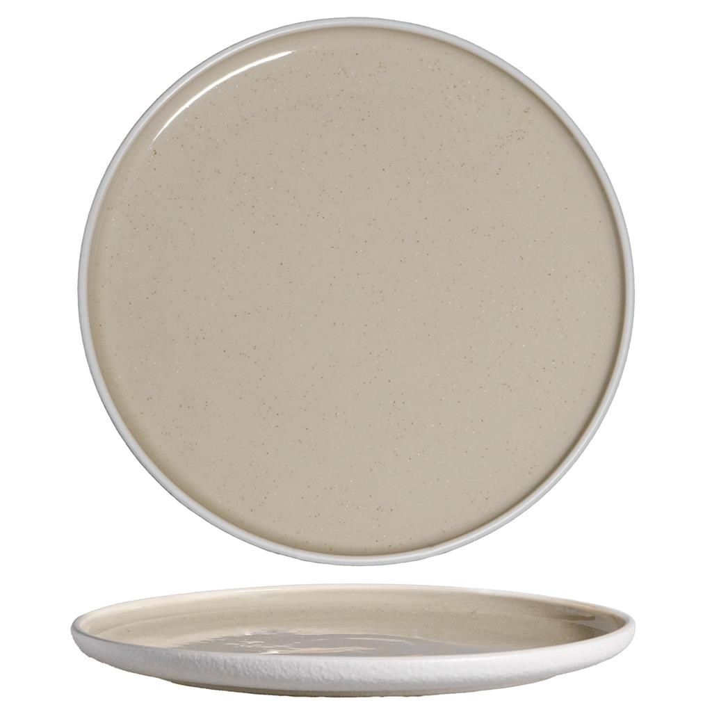 Piatto piano 30 cm Sandy Beige - Tirolix