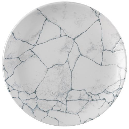 Piatto Piano 21,7 Cm Studio Prints Kintsugi Pearl Grey - Churchill