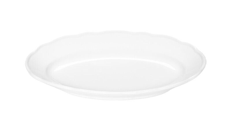 Piatto Ovale con Falda 25 x 17 cm Marie Christine - Bauscher