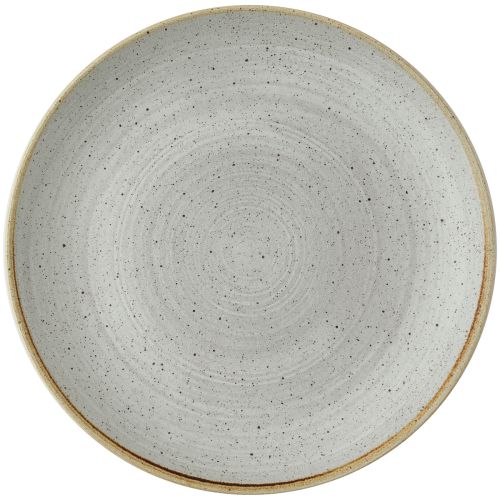 Piatto Piano 16,5 Cm Stonecast Raw Grey - Churchill
