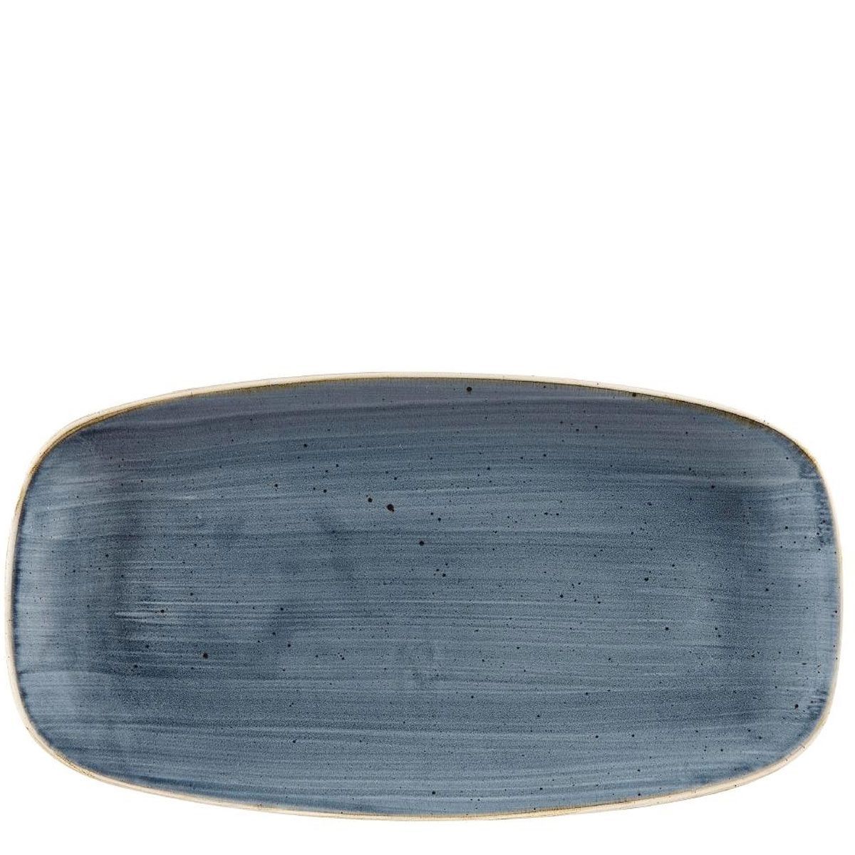 Piatto Oblungo 29,8 X 15,3 Cm Stonecast Blueberry - Churchill