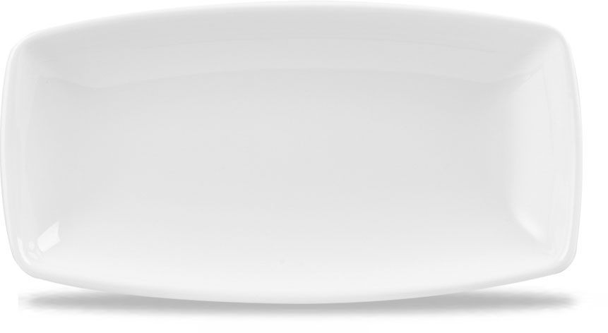 Piatto Oblungo 29,5 X 14 Cm X Squared+ White - Churchill