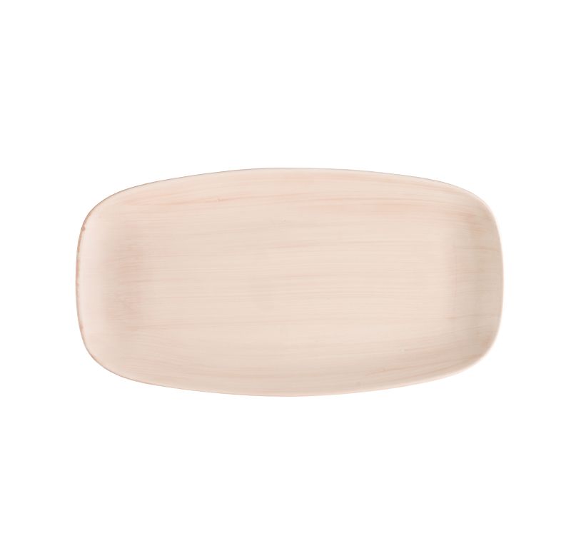 Piatto Oblungo 29,8 X 15,3 Cm Stonecast Canvas Coral - Churchill