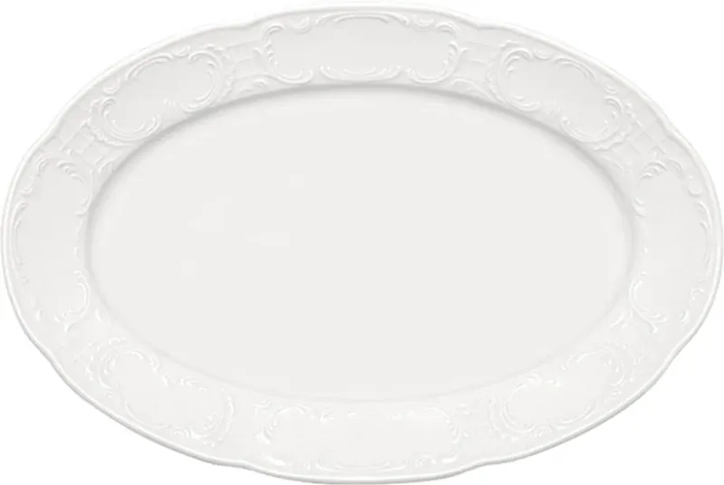 Piatto Ovale con Falda 28 x 19 cm Mozart - Bauscher