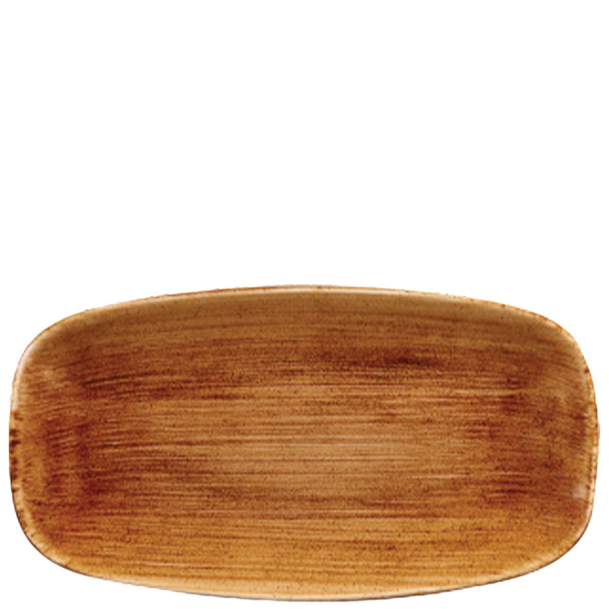 Piatto Oblungo 35,5 X 18,9 Cm Stonecast Patina Vintage Copper - Churchill