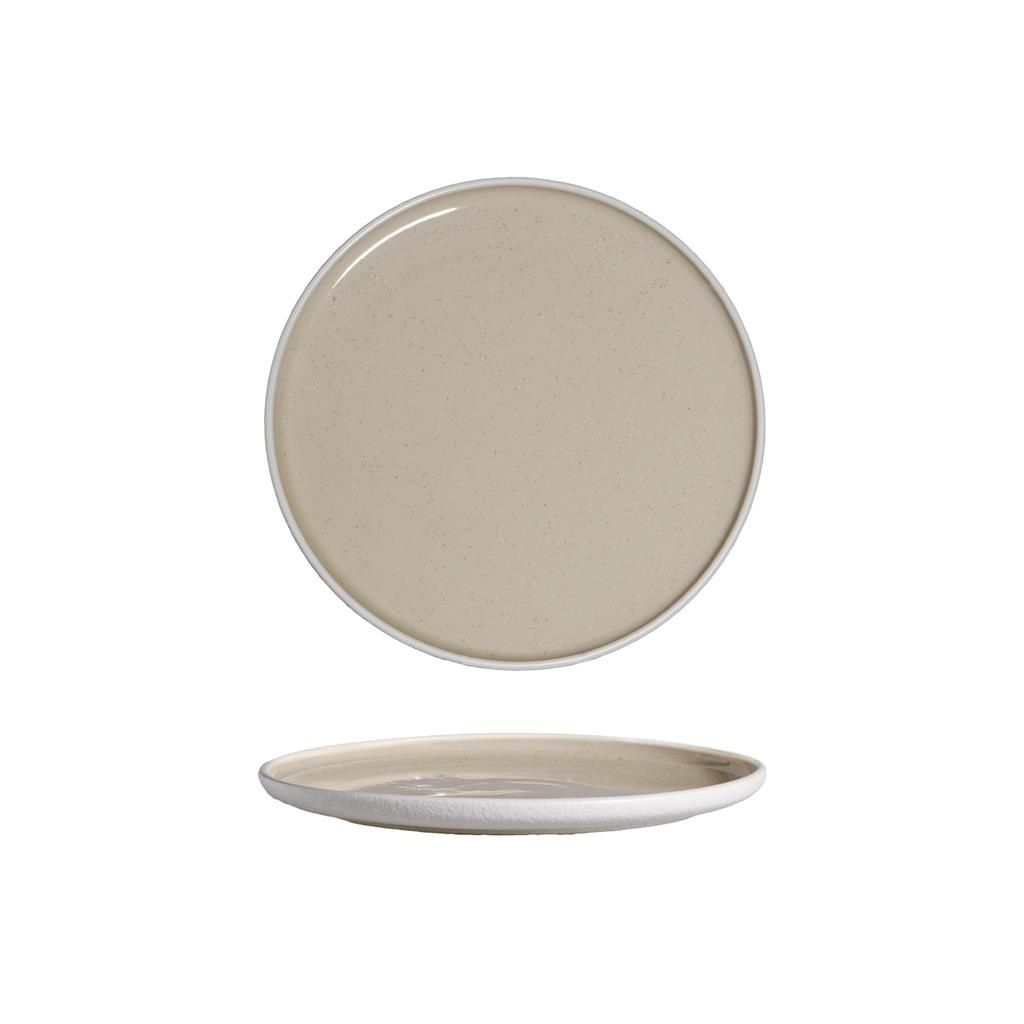 Piatto piano 15,5 cm Sandy Beige - Tirolix