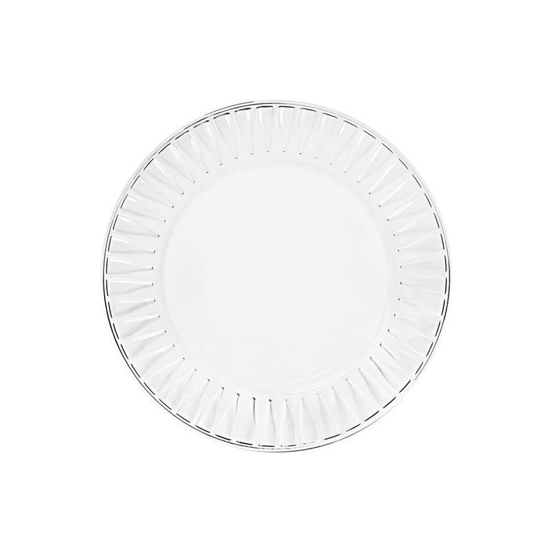 Piatto Piano 15 cm Murano Ottico - Vetri Delle Venezie