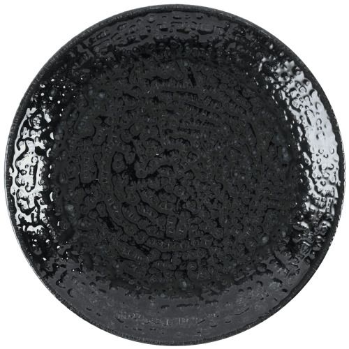 Piatto Piano 16,5 Cm Studio Prints Homespun Chroma Carbon - Churchill