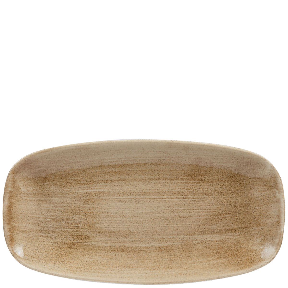 Piatto Oblungo 29,8 X 15,3 Cm Stonecast Patina Antique Taupe - Churchill