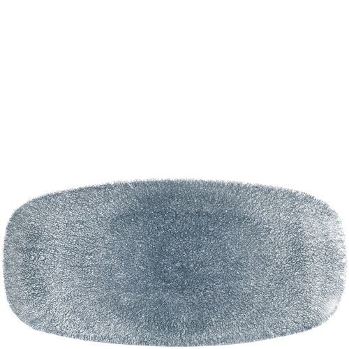 Piatto Oblungo 29,8 X 15,3 Cm Studio Prints Raku Topaz Blue - Churchill