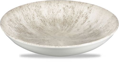 Piatto Fondo 24,8 Cm Studio Prints Stone Agate Grey - Churchill