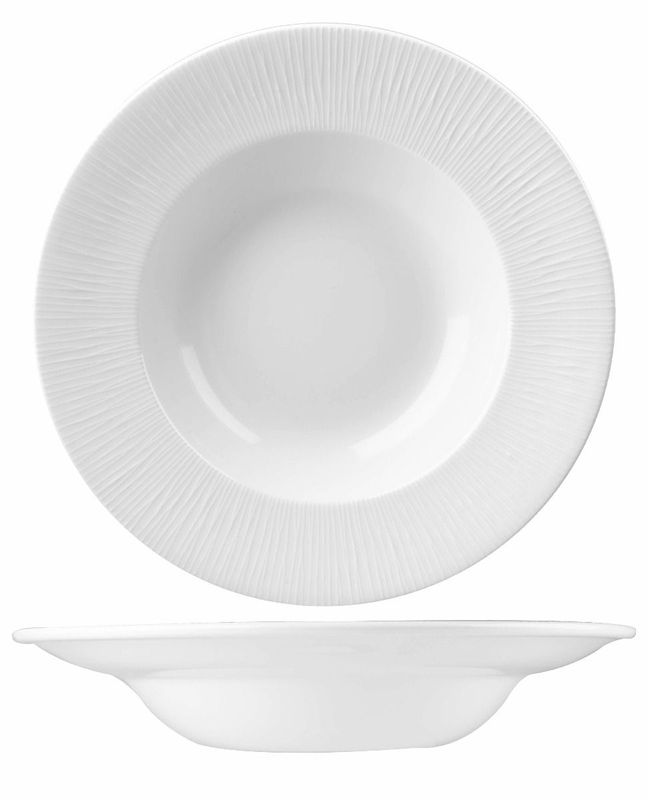 Piatto Fondo Falda Larga 28 Cm Bamboo Glass - Churchill