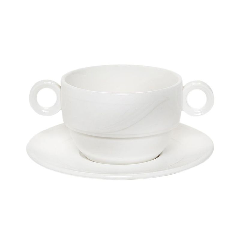 Piatto Per Tazza Brodo 16 cm Forma 83 Prima - Royal Porcelain