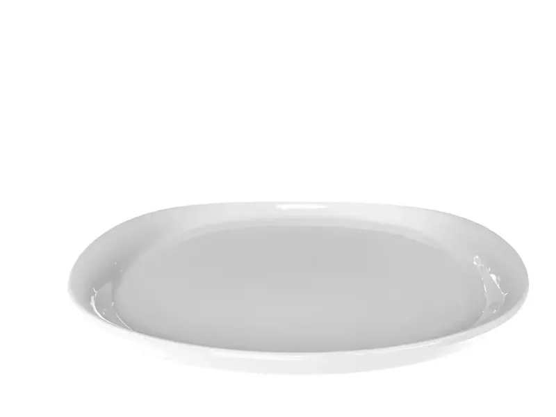 Piatto Lucido Bianco 29 cm Naoto - Cookplay