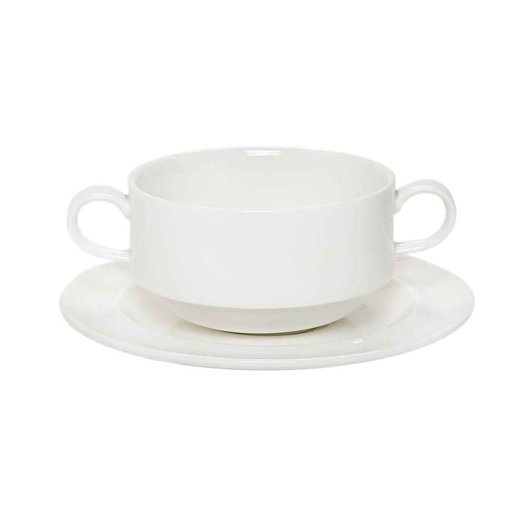 Piatto Per Tazza Colazione/Brodo/The 15 cm Forma 85 Advantage - Royal Porcelain