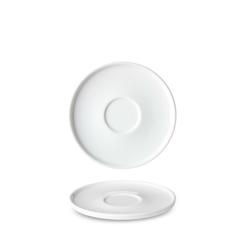 Piatto Per Tazza Colazione 16 cm Optimo White - G. Benedikt
