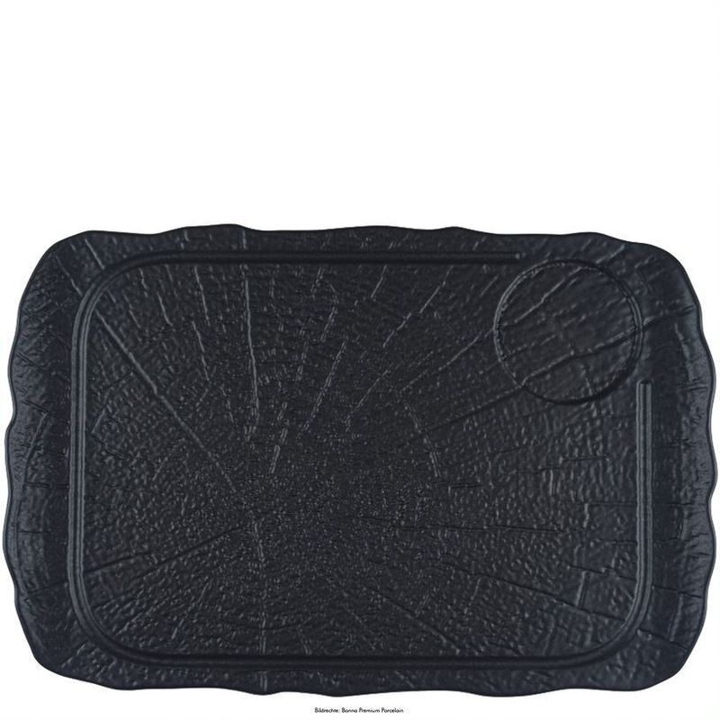 Piatto da portata 35x24 cm Shade - Bonna