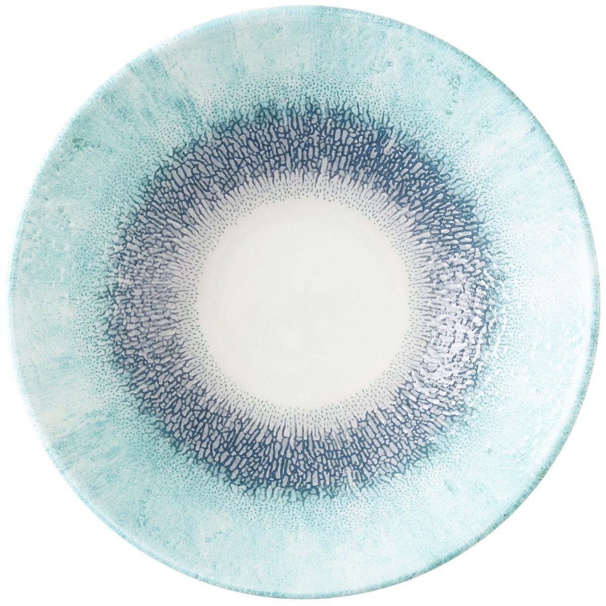 Piatto Fondo 22,2 Cm Studio Prints Fusion Aquamarine - Churchill