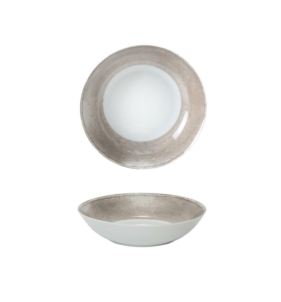 Piatto Fondo 20,5 cm Grigio Matiz - Tirolix